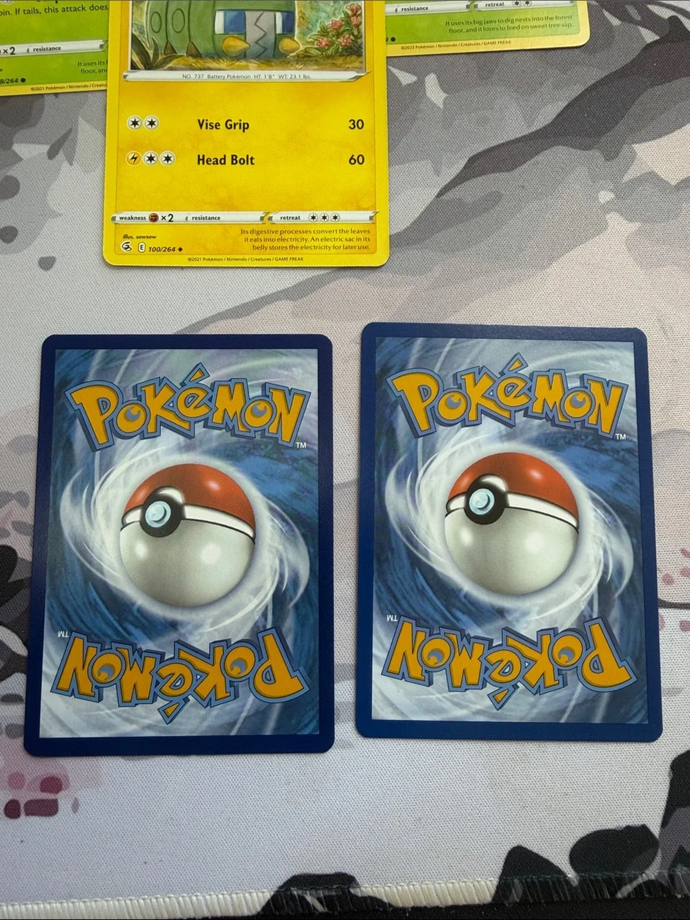 Grubbin, Charjabug, Vikavolt Evolution Line Lot | Fusion Strike + More | ✨5/$25✨